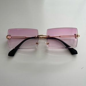 Purple Ombre Y2K Vintage Sunglasses
